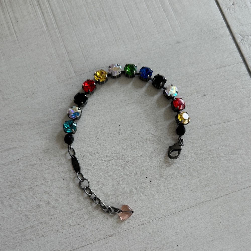 Sabika Multicolor Crystal Bracelet